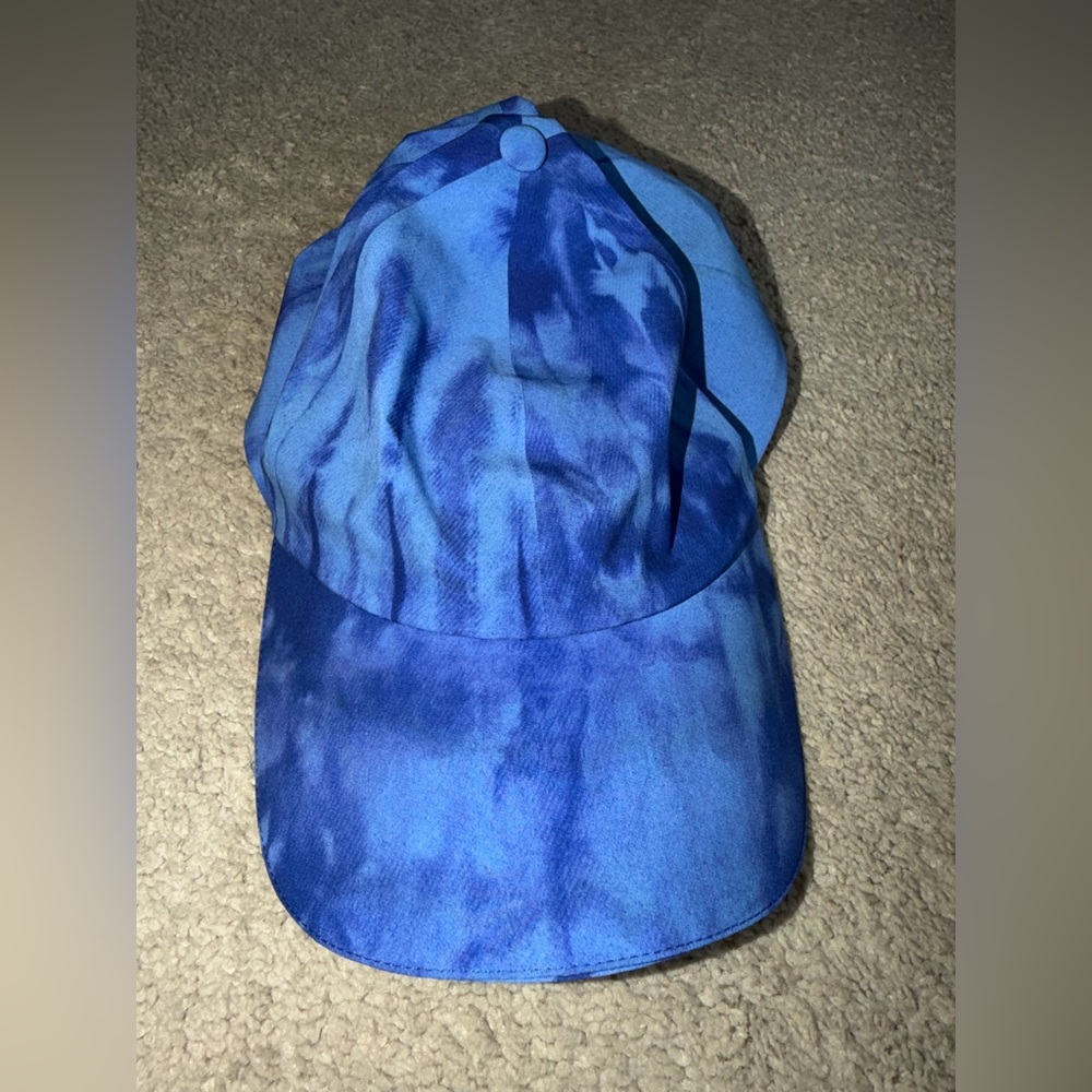 Lululemon Fast and Free Womens Run Hat *Game Day Game Day Red Black Multi New